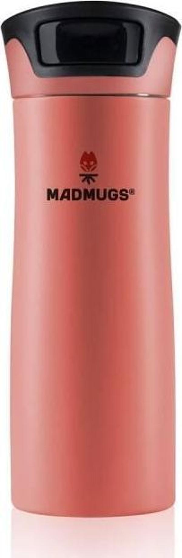 Travel Mug Termos Bardak 0.47 lt Paslanmaz Çelik Termos Pembe - Image 1