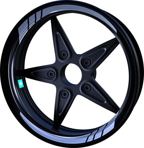 Moto GP Taş Grisi İç Jant Şeridi Sticker Çınar Extreme  - Image 1