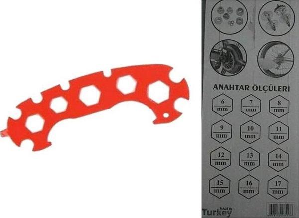 Bisiklet Tamir Anahtarı (06mm-17mm) - 15 in 1 - Image 1