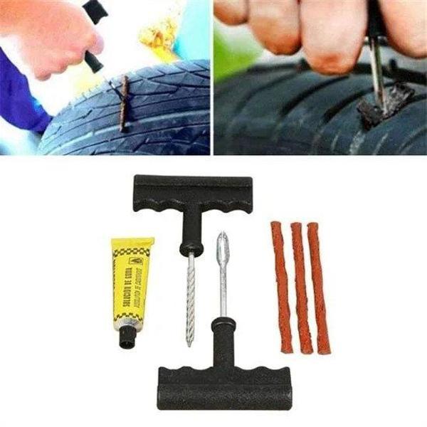 6 Parça Araba Motosiklet Otomobil Bisiklet Lastik Tamir Kiti Araç Bakım Seti - Image 1