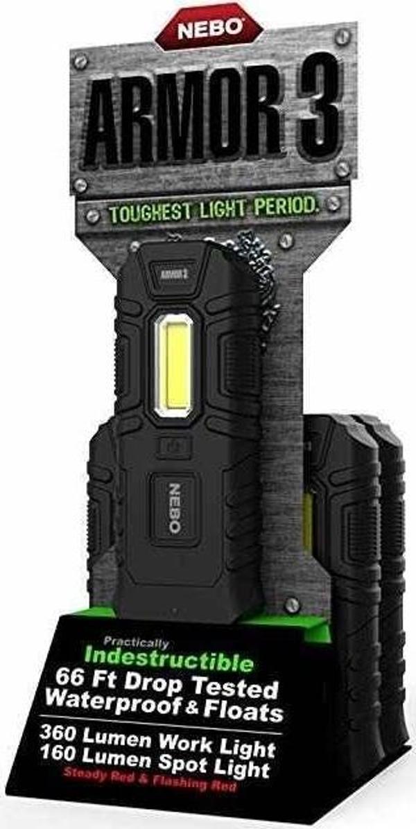 Nebo 6526 Armor 3 360 Lümen LED Fener - Image 1