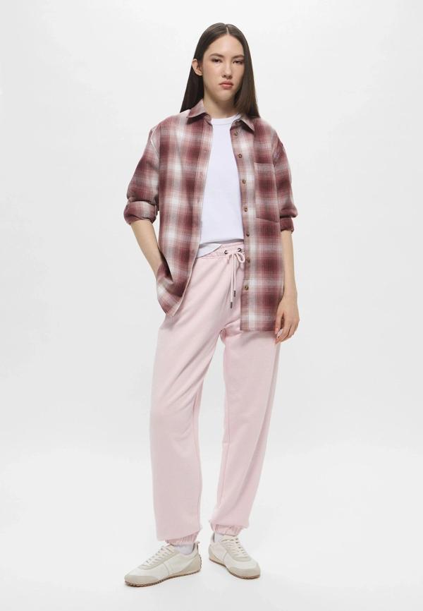 Guess Jeans GJ PANTS ICONIC FLEECE Kadın Pembe Eşofman Altı W5RB63K68I4-A61U - Image 1