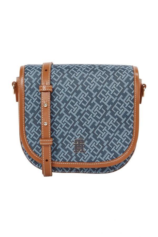 Tommy Hilfiger TH MONOPLAY LEATHER SADDLE BAG Kadın  Çapraz Çanta AW0AW17414DW6 - Image 1