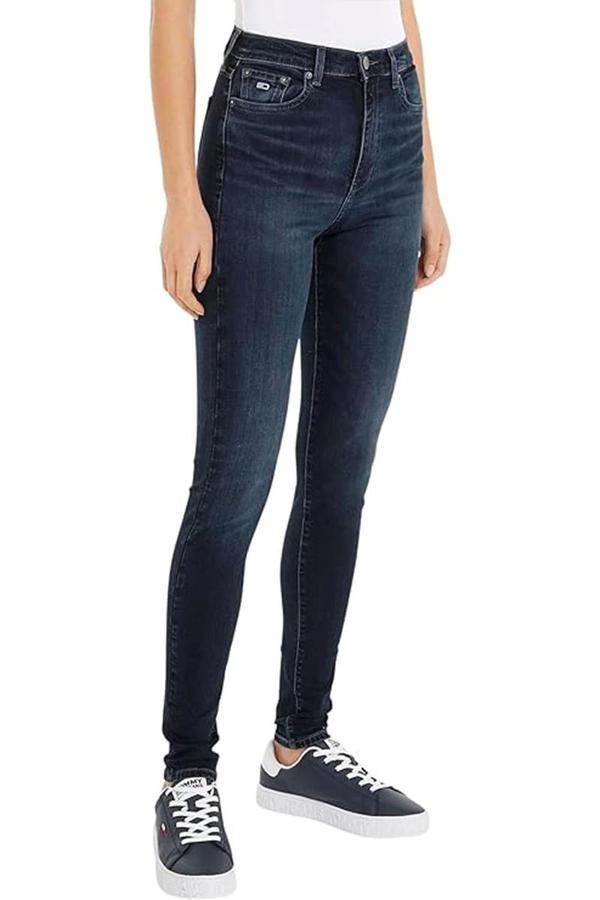 Tommy Jeans SYLVIA HGH SKN CH1269 Kadın Denim Jeans DW0DW192871BK - Image 1