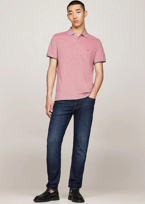 Tommy Hilfiger SLIM BLEECKER PSTR BENTON BLUE Erkek Denim Jeans MW0MW357171BN - Image 1