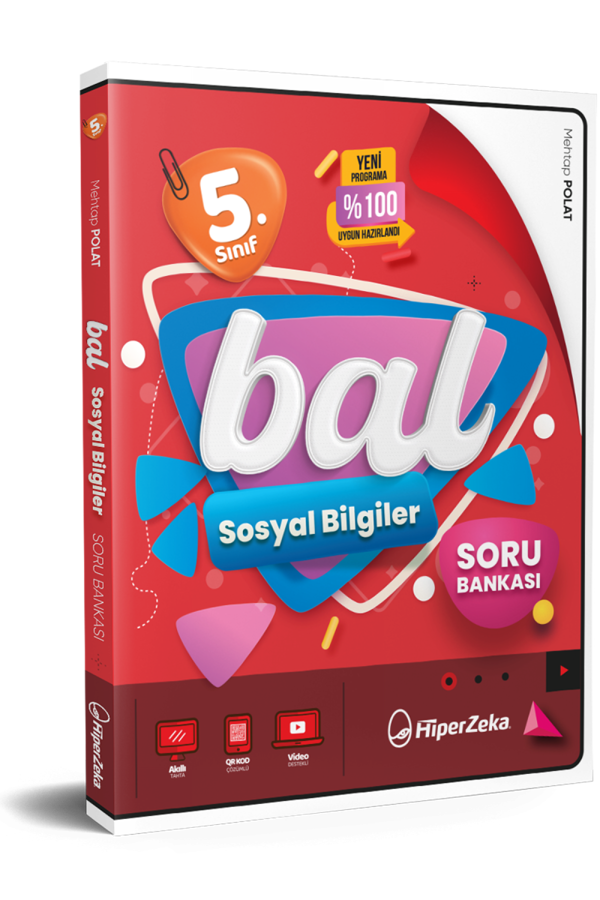 5. Sınıf Bal Sosyal Bilgiler Soru Bankası Hiper Zeka Yayınları - Bi bigelio - Image 1