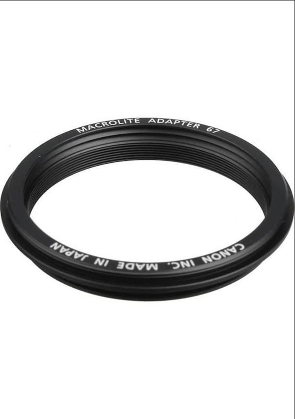 Canon Macrolite Adapter 67Mm Ring Flaş Adaptörü ( Eurasia Garantili ) - Image 1