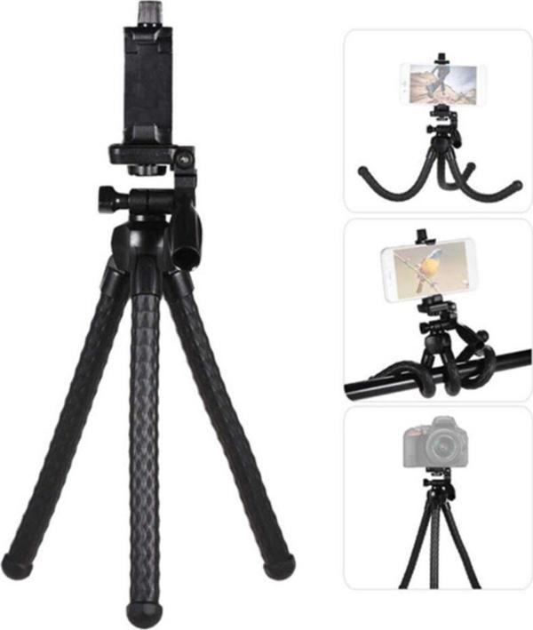 Pdx Octopus Akrobat Kollu Masa Tripodu 26 Cm Dslr Cep Telefonu Canon Nikon Sony - Image 1