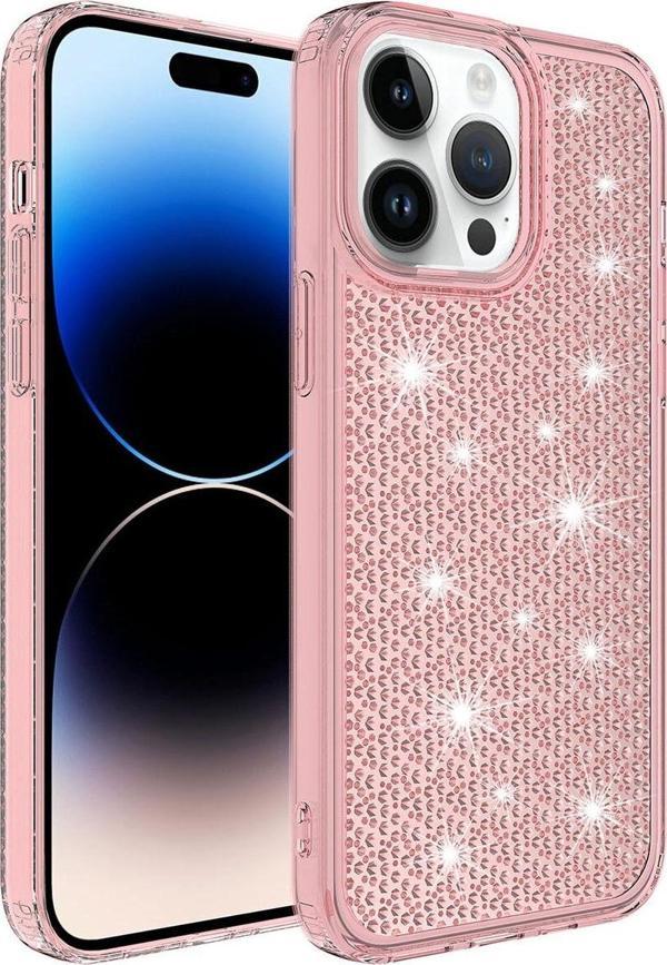 Coverzone Iphone 14 Pro Max Ile Uyumlu Kılıf Airbagli Kamera Korumalı Parlak Tasarımlı Z-snow Emollient Kapak - Image 1