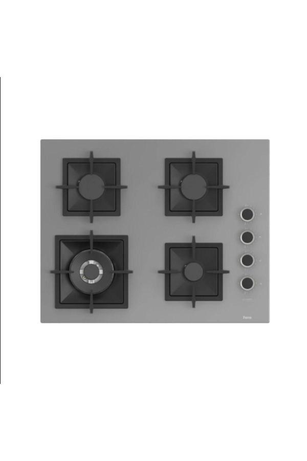 Ferre SC408 Flameart Wok Gözlü Gri Ankastre Ocak - Image 1