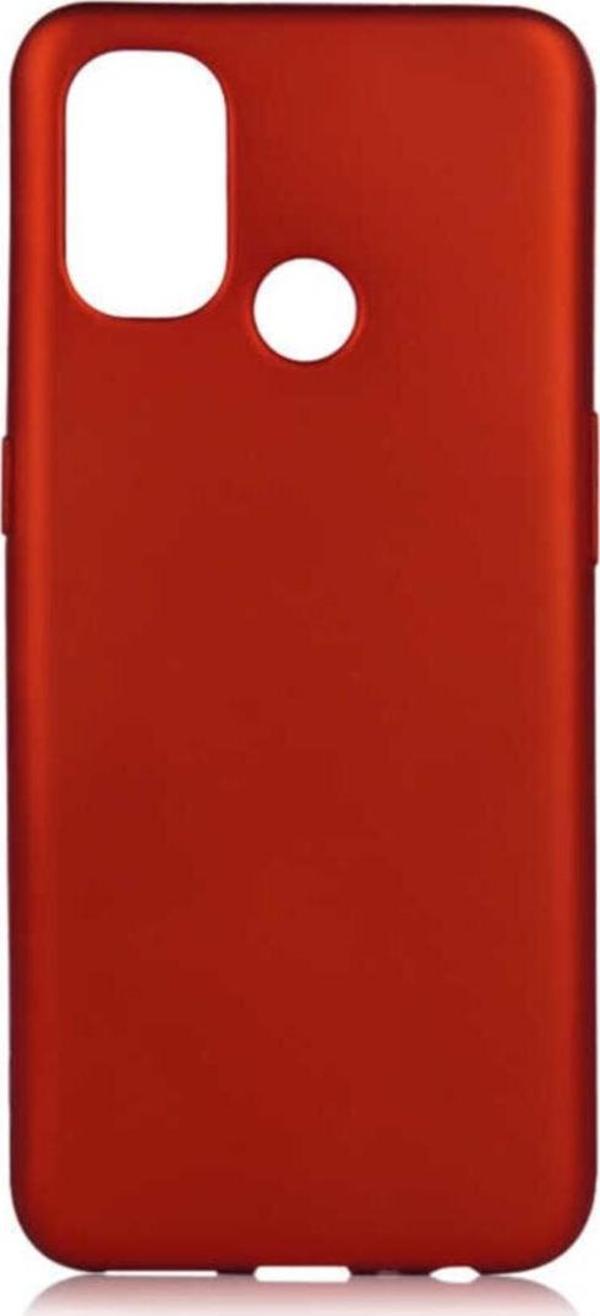 Coverzone Oneplus Nord N100 Premier Silikon Arka Kapak Kılıf Kırmızı - Image 1