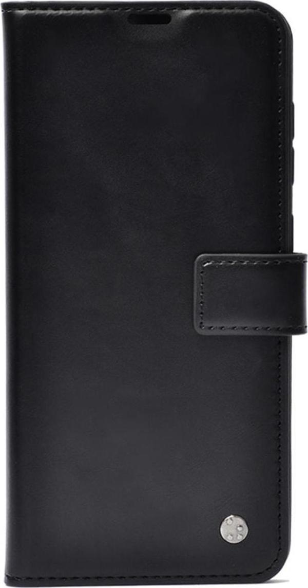 Coverzone Samsung Galaxy S23 Plus Ile Uyumlu Kılıf Kar Deluxe Kapaklı Standlı Kartvizitli Kılıf Siya - Image 1