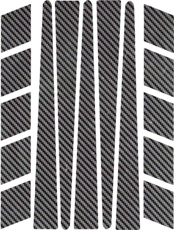 Şerit Şeklinde Gerçek Karbon Fiber Dokulu Sticker Çınar Extreme  - Image 1