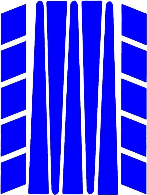 Şerit Şeklinde Reflektif Mavi Sticker Çınar Extreme  - Image 1