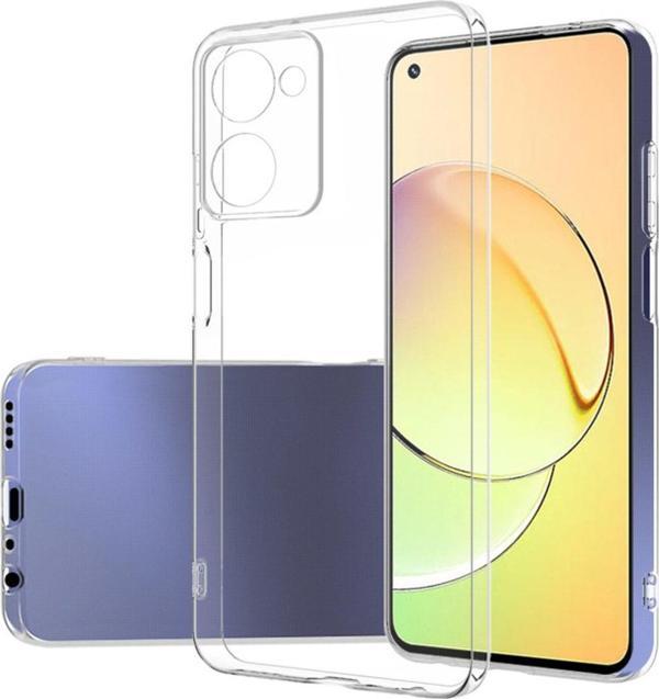 Coverzone Realme 10 4G ile uyumlu Kılıf Süper Şeffaf Silikon Kapak - Image 1