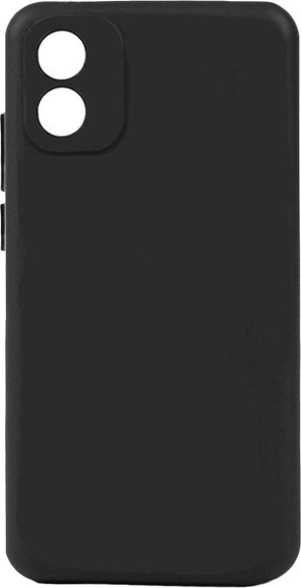 Coverzone Tcl 303 Ile Uyumlu Kılıf ??soft Ve Pürüzsüz Dış Yüzey Biye Silikon Siyah - Image 1