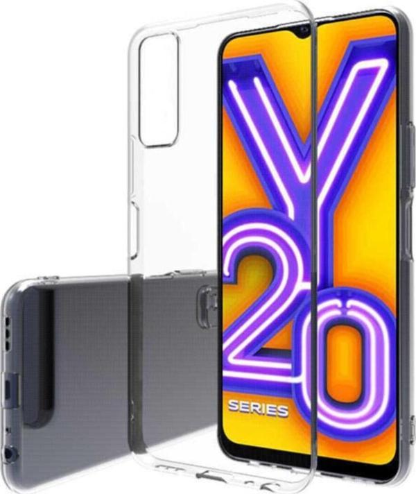 Coverzone Vivo Y20s Kılıf Süper Şeffaf Silikon - Image 1