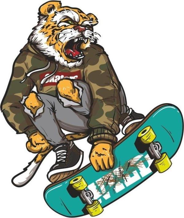 Wild Skaters Sticker Çınar Extreme  - Image 1