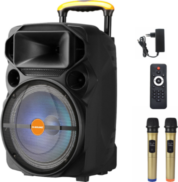 D-SOUND XP-12PA 12 ''TAŞINABİLİR ŞARJLI HOPARLÖR - Image 1