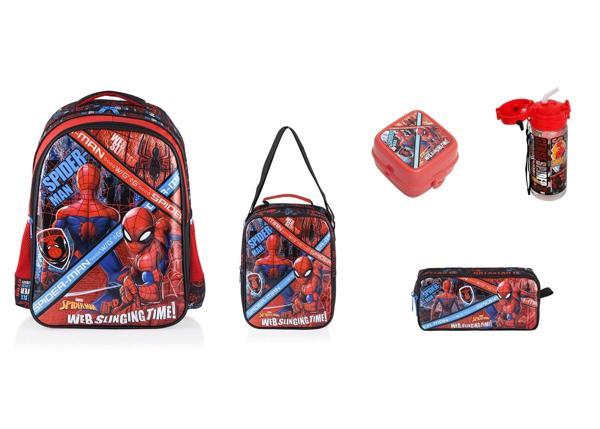 Spıderman Ilkokul Çantası Salto Web Slinging Time  (5 PARÇA) - Image 1