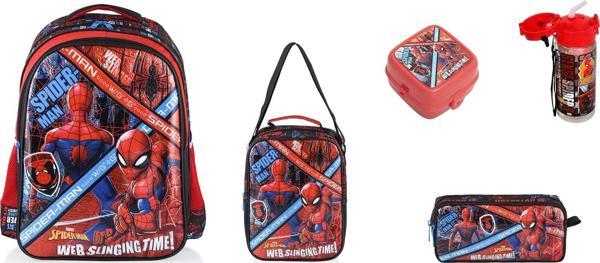 Spıderman Ilkokul Çantası Salto Web Slinging Time  (5 PARÇA) - Image 1