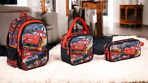 Erkek Çocuk Cars Hawk Victory İlkokul Çantası,Beslenme Çantası ve Kalemlikı - Image 1