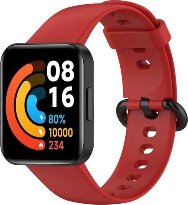 Coverzone Xiaomi Redmi Watch 2 Lite ile uyumlu Saat Kayışı Kaliteli Spor Saat Renkli Lagniappe Silikon Kordon - Image 1