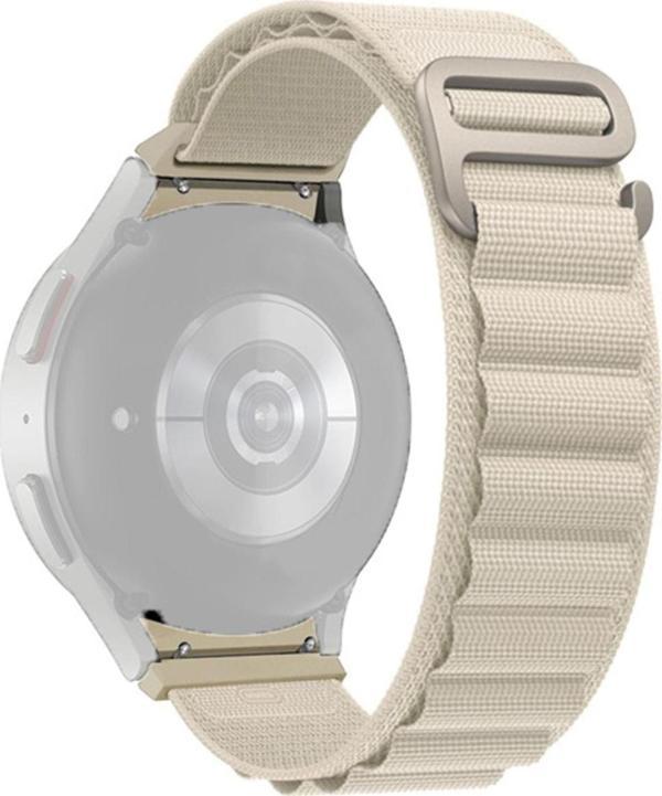 Coverzone Xiaomi Watch S1 Active Gl Uyumlu Saat Kayış Alpen Loop Kaliteli Yedek Saat Kordonu Çift Katman Kumaş - Image 1