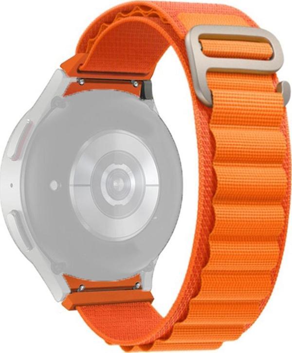 Coverzone Xiaomi Watch S1 Active Gl Uyumlu Saat Kayış Alpen Loop Kaliteli Yedek Saat Kordonu Çift Katman Kumaş - Image 1