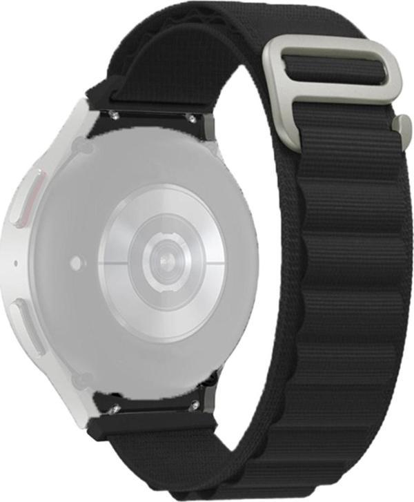 Coverzone Xiaomi Watch S1 Active Gl Uyumlu Saat Kayış Alpen Loop Kaliteli Yedek Saat Kordonu Çift Katman Kumaş - Image 1
