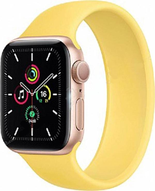 Coverzone Apple Watch 44mm One Way Small Kordon Sarı - Image 1