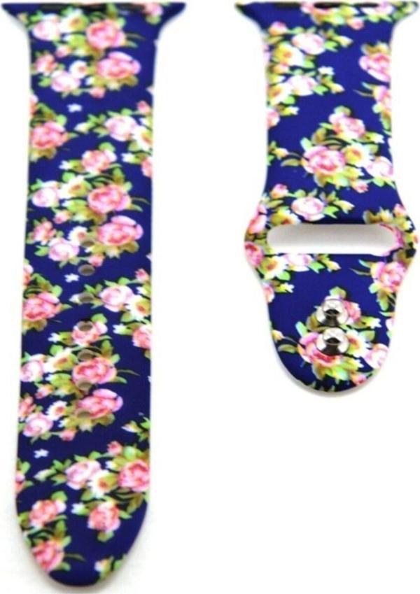 Coverzone Apple Watch 42-44mm Grafiti Desenli Kayış Kordon Grafiti Nm-36 - Image 1