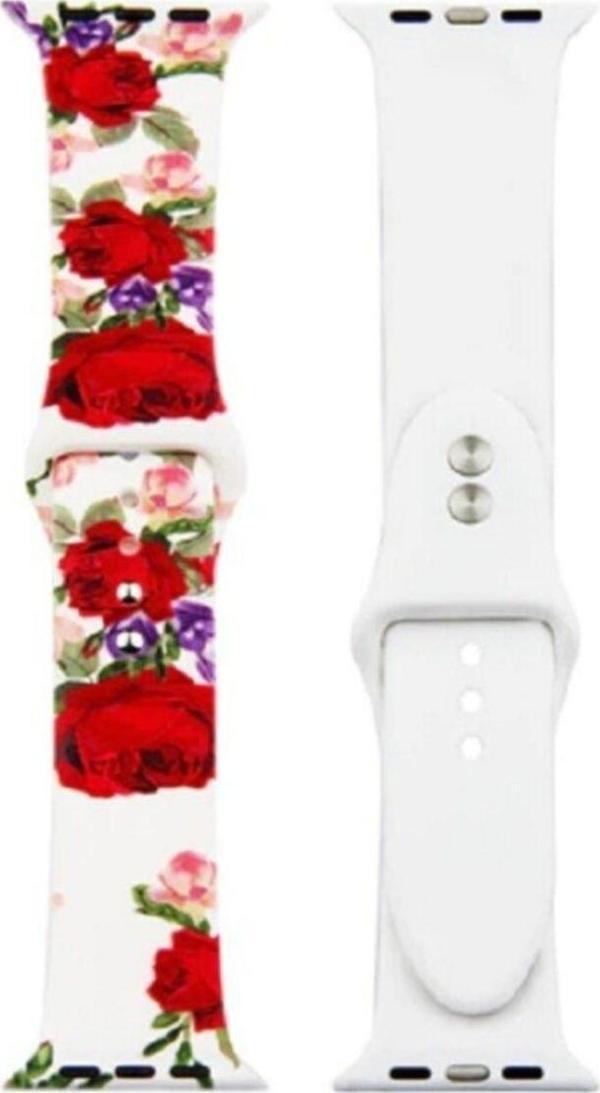 Coverzone Apple Watch 42-44mm Grafiti Desenli Kayış Kordon Grafiti No-29 - Image 1