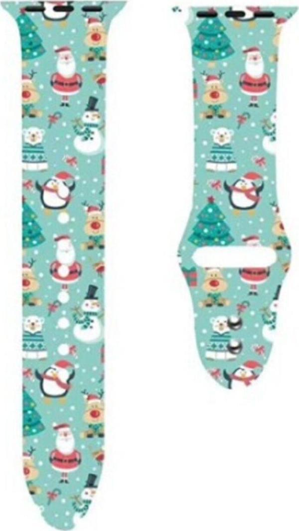 Coverzone Apple Watch 42-44mm Grafiti Desenli Kayış Kordon Grafiti No-38 - Image 1