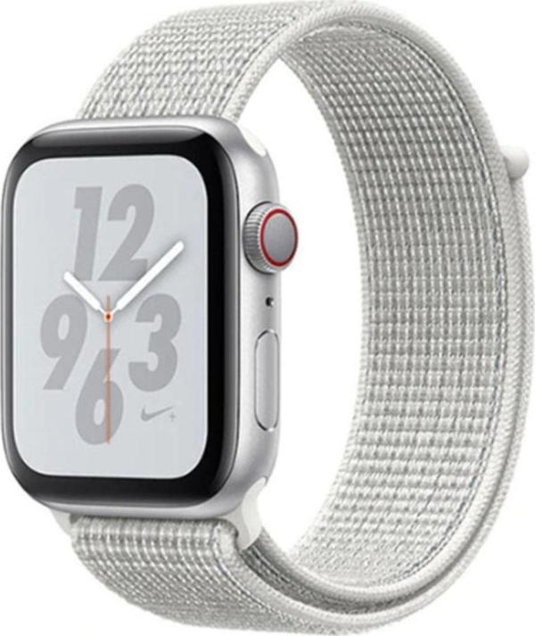 Coverzone Apple Watch 42mm Bilekli Kumaş Kayış Kordon Summit Wihite - Image 1