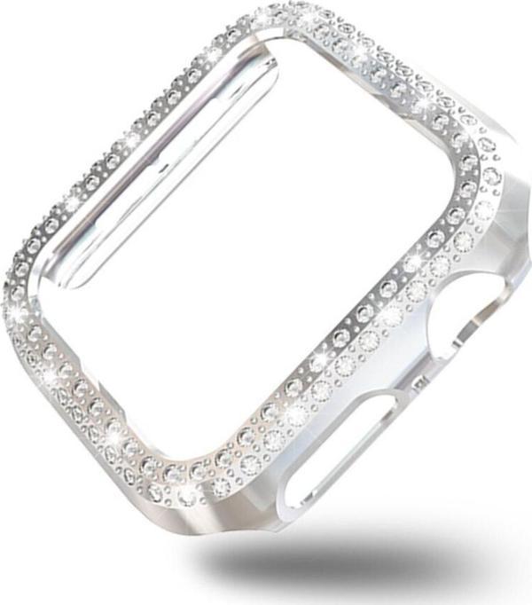 Coverzone Apple Watch 5 40mm Ile Uyumlu Sert Çerçeve Kapak - Image 1
