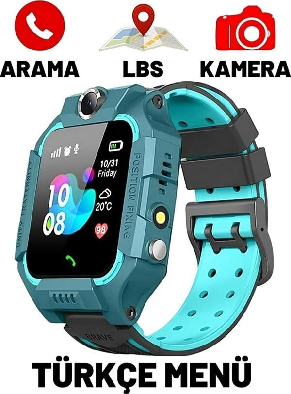 BabySmart Q19 LBS Konumlu Akıllı Çocuk Takip Saati, Sim Kartlı Arama, Kameralı, S.o.s ve Gizli Dinleme Özellikli - Image 1