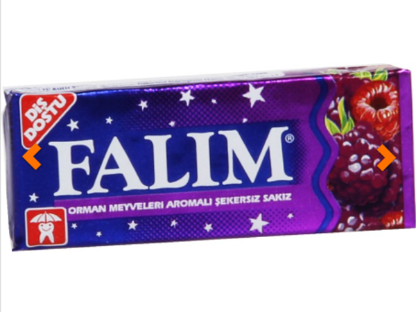 Falım Orman Meyveleri Aromalı Şekersiz Sakız - Image 1