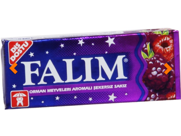 Falım Orman Meyveleri Aromalı Şekersiz Sakız - Image 1