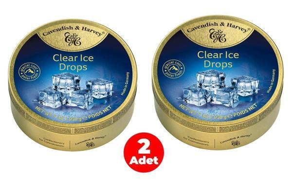 Cavendish&Harvey Clear Ice Drops Nane Aromalı Şeker 200 Gr (2 ADET) - Image 1