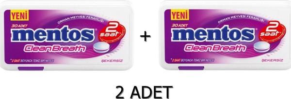 Mentos 2 Saat Clean Breath Orman Meyve Aromalı Şeker 21G - Image 1