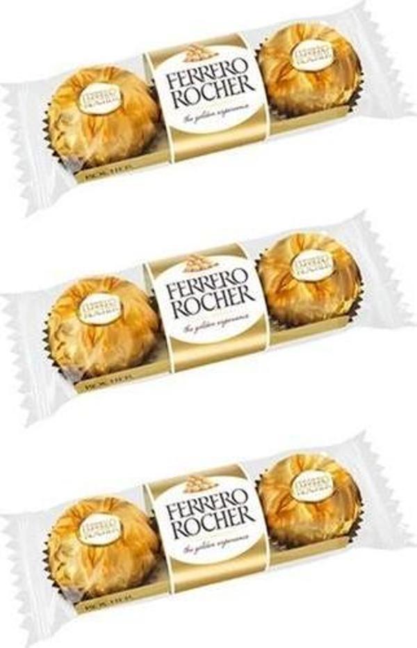 Ferrero Rocher 3'lü 37,5 Gr - Image 1