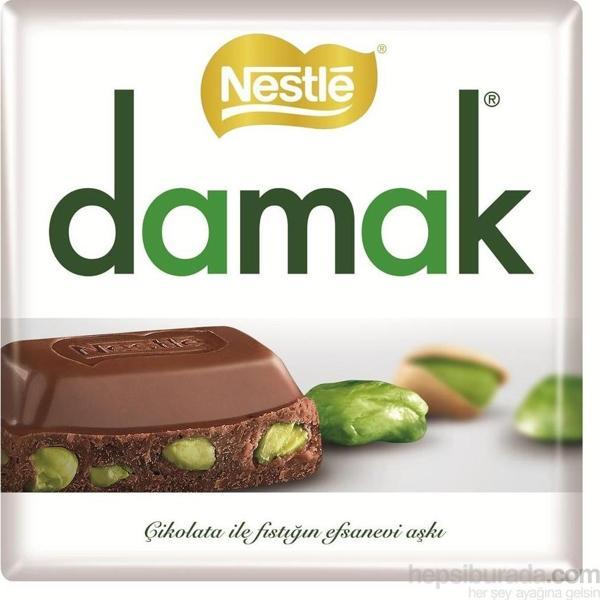 Nestle Damak Antep Fıstıklı Sütlü Kare Çikolata TEK ADET - Image 1