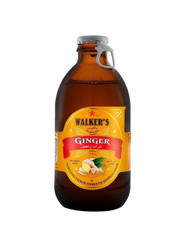 Walker's Zencefilli Gazoz Carbonated Ginger Beverage 250 ml - Image 1