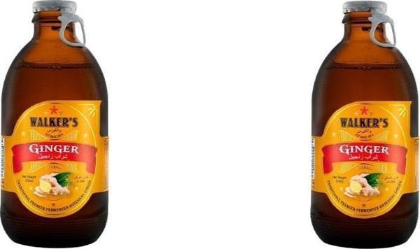 Walker's Zencefilli Gazoz Carbonated Ginger Beverage 250 ml (2 ADET) - Image 1