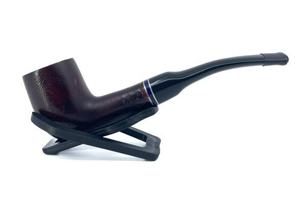 Dapper Half Bent Billiard Briar (Gül Kökü) 9 mm Filtreli El Yapımı Pipo - 2645 - Image 1
