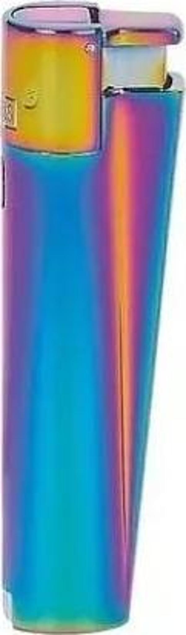 Clipper Özel Kutusunda Rüzgardan Etkilenmez Jet Alev Metal Çakmak - ICY - Image 1