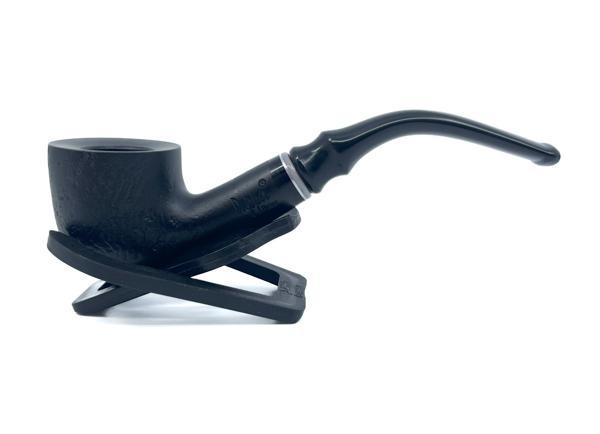 Dapper Bent Billiard Briar (Gül Kökü) 9 mm Filtreli El Yapımı Pipo - 2637 - Image 1