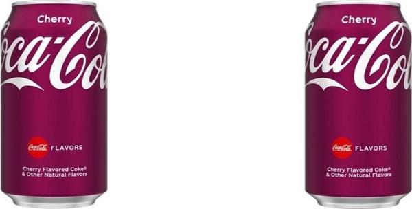 Coca-Cola Cherry 330 ML - 2 ADET - Image 1