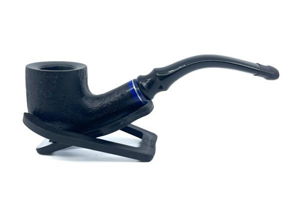 Dapper Bent Billiard Briar (Gül Kökü) 9 mm Filtreli El Yapımı Pipo - 2638 - Image 1